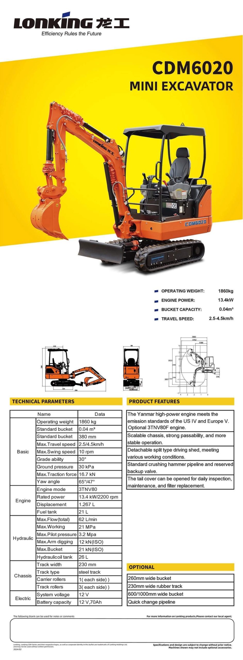 cdm6020 canopy, yanmar euro v