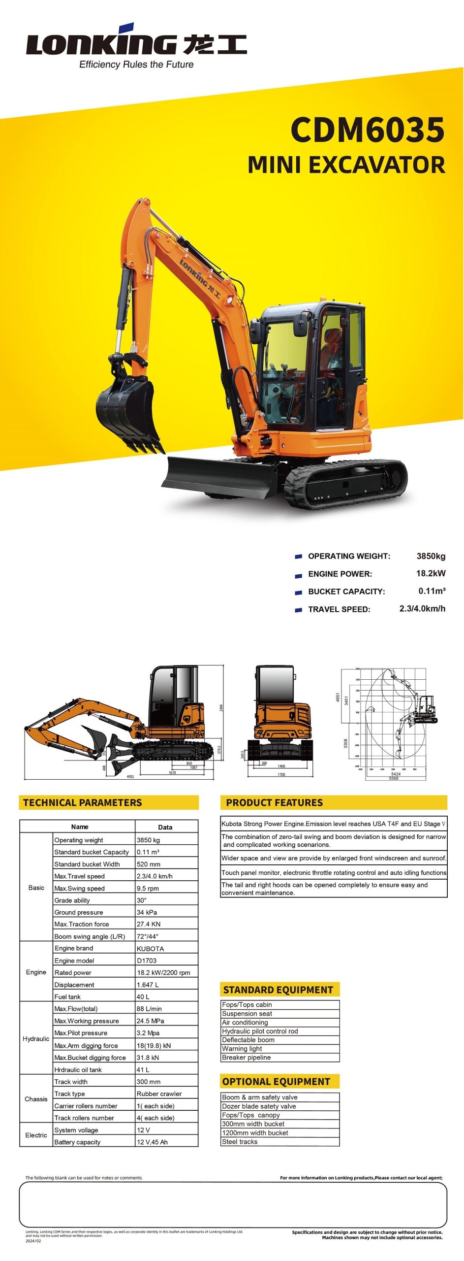 cdm6035 kubota euro v&tier iv