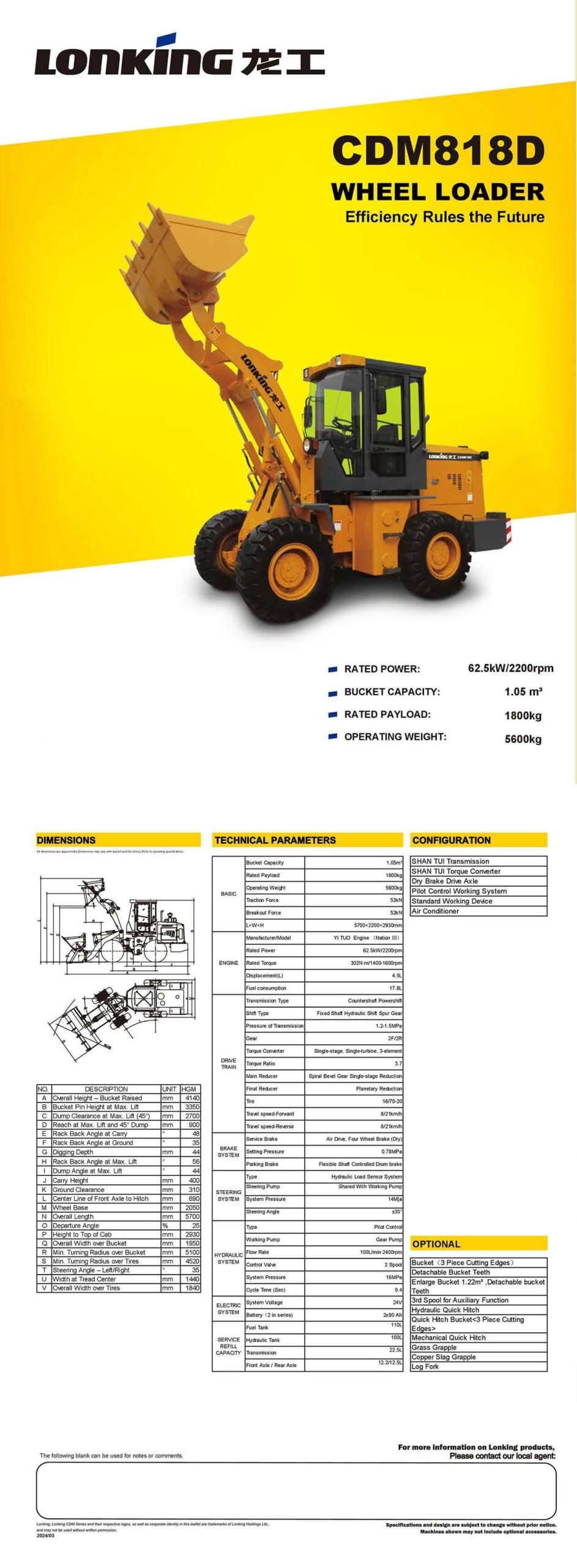 cdm818tier 2, lcvm